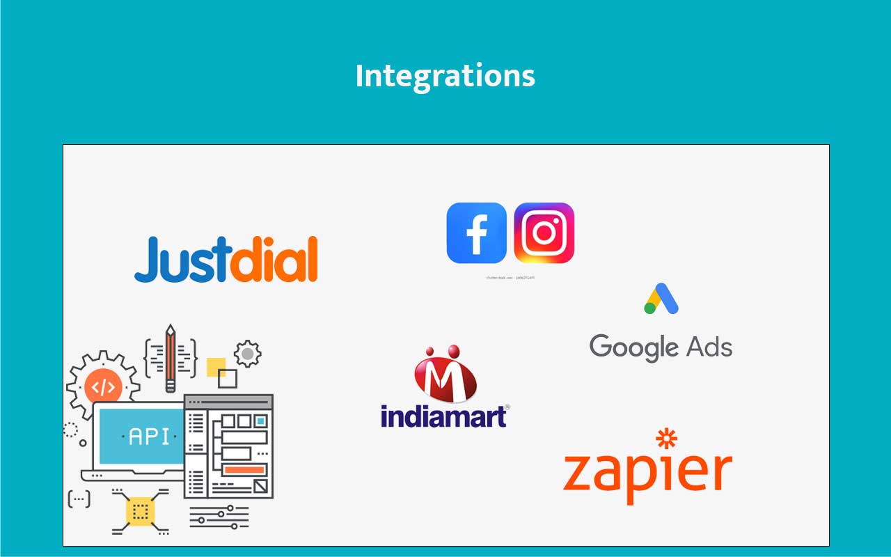 Integration dashboard preview