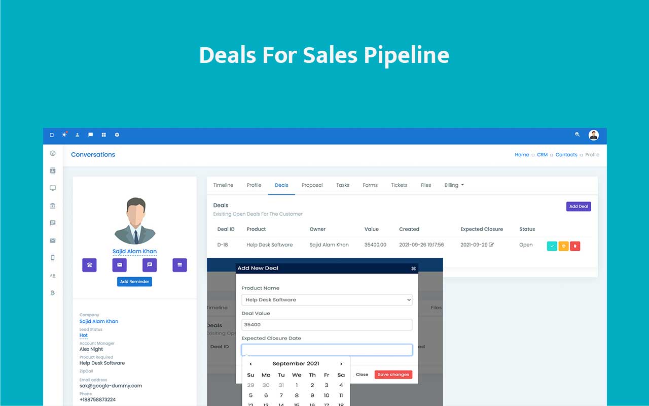Deals management preview